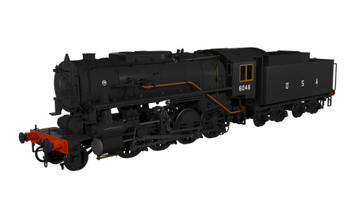 926007 Rapido OO Gauge USATC S160 No.6046 - schwarz wie erhalten | Condition: New