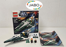 (AH4) Lego Star Wars 9498 Saesee Tiin's Jedi Starfighter avec BA et...