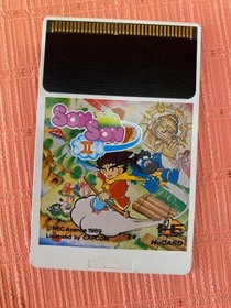 [Rare item] KONAMI Parodius! Sonson HuCARD PC Engine
