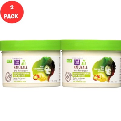 Dark And Lovely Super Softening Hair Butter Anti Breakage Dry Damaged Hair 2PACK