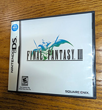 Square Enix Final Fantasy III Nintendo DS Manual Included E10+ NTSC-U/C 2006