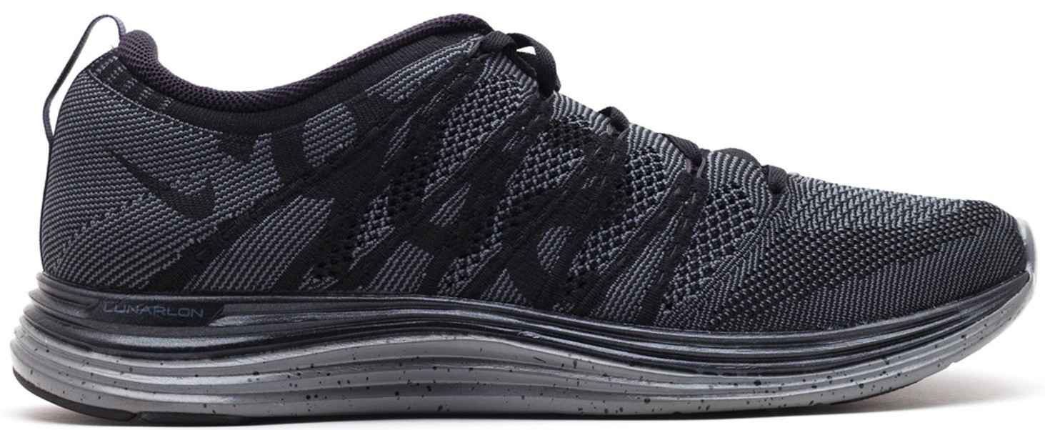 Supreme x Nike Flyknit Lunar1+ Black - огромный выбор по лучшим