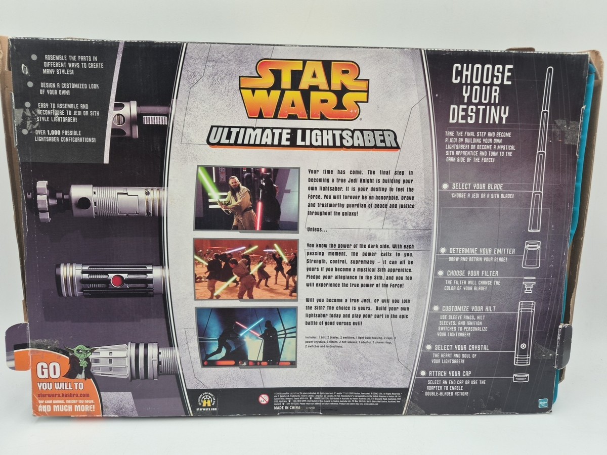 特撮 Star Wars Ultimate Lightsaber Vtg Star Wars Ultimate Lightsaber: Build Your Own Lightsaber kit
