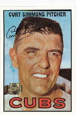 2001 Topps Archives - Curt Simmons #341
