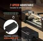 Mini Wood Lathe Machine Multi-Purpose Desktop Power Supports — photo 2