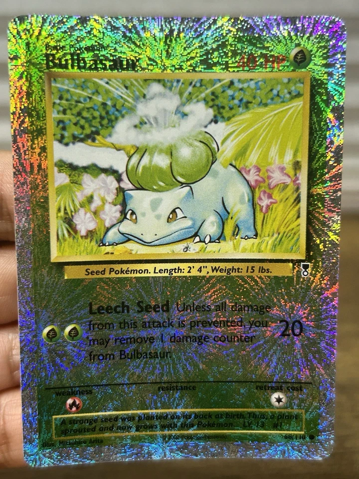 Bulbasaur 68/110 Legendary Collection Reverse Holo Rare 2002 Pokémon TCG - NM/LP - Image 3 of 4