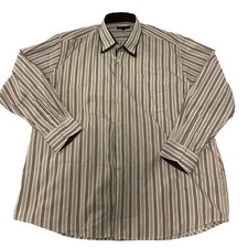 George s Mens Dress Shirt size 19-19 1/2 0135