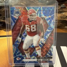 2025 Panini Mosaic - Will Shields # 237 Blue Reactive - Kansas City Chiefs