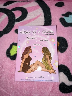 Karol G X Shakira 72 + 6 Color Eyeshadow Book 