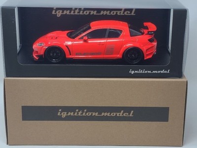Mazda RX-8 SE3P RE Amemiya 1/18 Scale Resin Model Orange Custom