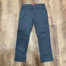 Milwaukee Pants Mens 34x30 Gray Workwear Utility Carpenter Straight Canvas Work