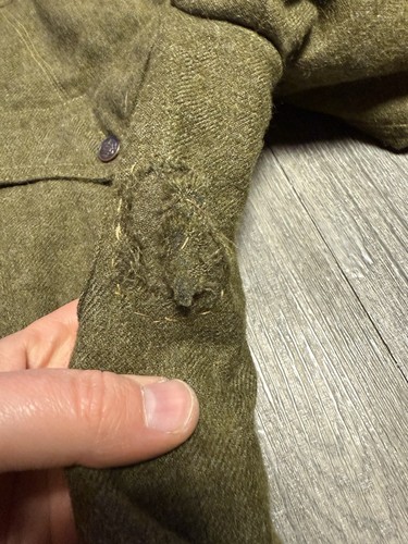 Rare WW1 US Army Button Khaki Service Vintage Jacket Pants Set 1917 Dough Boy - Picture 13 of 19