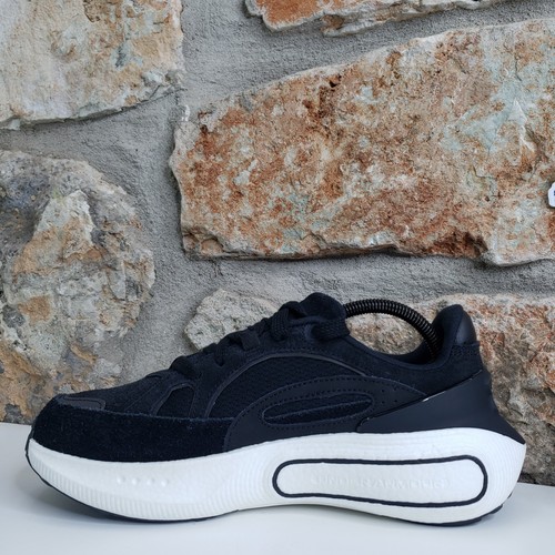 Under Armour Phantom 4 Luxe Sneaker Men's 8 / Womens 9.5 Black/White/Quartz NEW - Picture 7 of 13