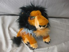 Disney Store Exclusive Lion King Scar Bean Bag Plush 8" Stuffed Toy with CLAWS