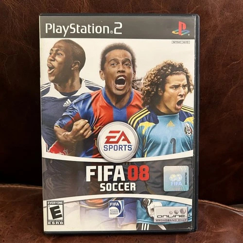 FIFA Soccer 08 PS2 (Sony PlayStation 2, 2007) EA Sports Complete with Manual