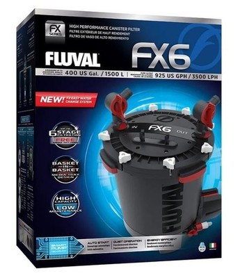 FLUVAL FX6 KANISTER FILTER AUSSENFILTERMEDIEN AQUARIUM MARINE