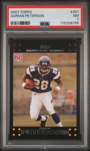 2007 Topps - Adrian Peterson #301 (RC)