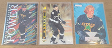 LOT OF 3 MIKE MODANO VINTAGE INSERT HOCKEY CARDS ROARING TWENTIES ICE MASTERS SP