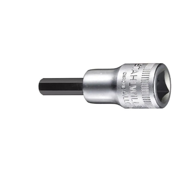 Stahlwille 49 4 02050004 Innen-Sechskant SteckschlüSsel-Bit-Einsatz 4 Mm 3/8 (10-image