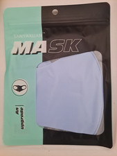 50X FASHION FACE MASK BLUE DUST ALLERGEN REUSABLE