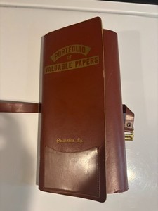 Vintage 1940s Important Documents Binder Life Insurance Records & MORE! WOW!