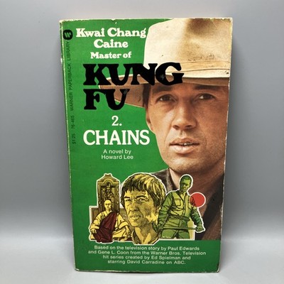 Kung Fu #2 Chains Howard Lee David Carradine TV Tie-In Paperback Book 1974