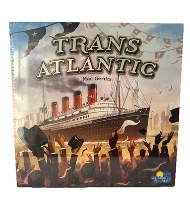 Trans Atlantic Board Game By Mac Greets    Rio Grande Games - New Factory Sealed