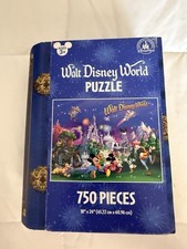 Disney World Mickey and Friends Storybook 750 Pc Puzzle 18" X 24" with Sleeve