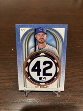 Topps Definitive Collection Kris Bryant Patch Relic 1/1 Game Used Cubs 2021