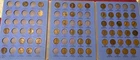53 Coin Partial Set 1909 - 1940 Lincoln Wheat Cent Penny Folder Album
