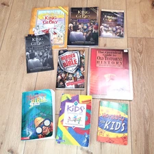 Homeschool Bible Bundle Lot King Glory Adventure Bible Greenleaf Old Testament