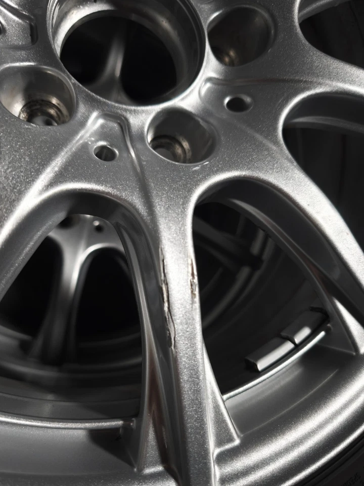 4 Winterräder 205 60 R16 Mercedes C Klasse W205 16" Alufelgen Winterreifen - Bild 4 von 4