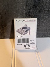 New Raspberry Pi 5 Active Cooler Aluminium Heatsink