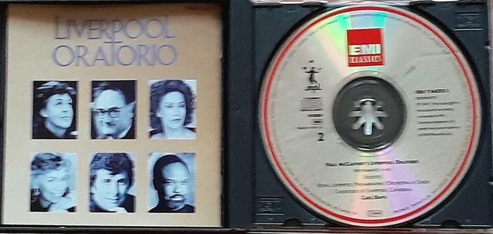 Paul Mc Cartney-Liverpool Oratorio, Do-CD, 1991, UK, Label EMI Classical - Bild 4 von 4