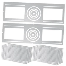 Pcs New Construction Mounting Plate LED Recessed 3/4/6 Inch 12 Rectangle 1