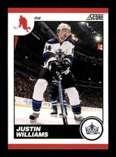  235 Justin Williams 14 Kings 2010 Panini Hockey Sports Trading Card 