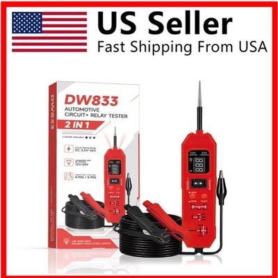 2-in-1 Automotive Relay Tester 12V/24V Car Circuit Diagnostic Test Probe Tool