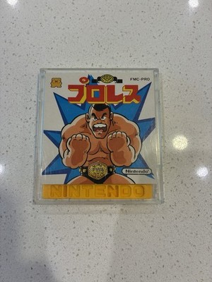 Pro Wrestling Nintendo Famicom Disk System Japan Import US Seller TESTED