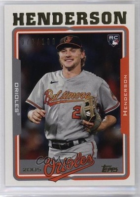 2023 Transcendent Collection VIP Party Gunnar Henderson (Grey Jersey) RC lz7