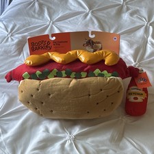 Boots  Barkley Hot Dog Dog Costume  Toy, Size M Up to 40 lbs Polyester