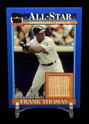 2026 Topps Series 2 1991 All-Stars Relic Frank Thomas Blue /150 White Sox