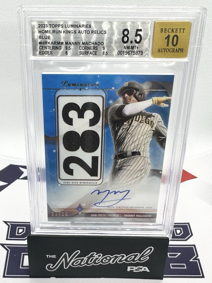 Manny Machado Autographed Baseball Sports Trading Cards