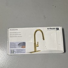 Kohler Rodean Pull-Down Kitchen Faucet High Arc Single-Hole Brass Gold