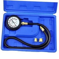Oil Pressure Tester Kit Professional Engine Diagnostic Test 100psi Blue Case