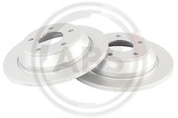 2X A.B.S. Bremsscheibe 18853 Grauguss FüR Ford Puma J2K CF7 Ecoboost Mhev