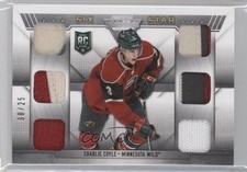 2013 Panini Titanium Rookie Six Star Memorabilia 8/25 Charlie Coyle #R6-COY 0f8