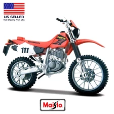 HONDA XR400R OFF ROAD MOTORCYCLE BRAND NEW MAISTO 1:18 REPLICA BIKE MODEL GIFT