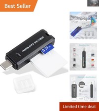 5Gbps USB C Micro SD Card Reader - Dual Slot for Photography  Travel