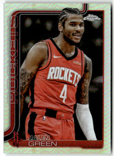 Jalen Chrome NBA 2025 Green Refractor #58