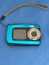Polaroid iS085 Dual LCD Digital Camera 16MP Blue Waterproof PARTS ONLY